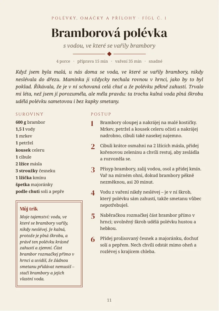 Jeden recept